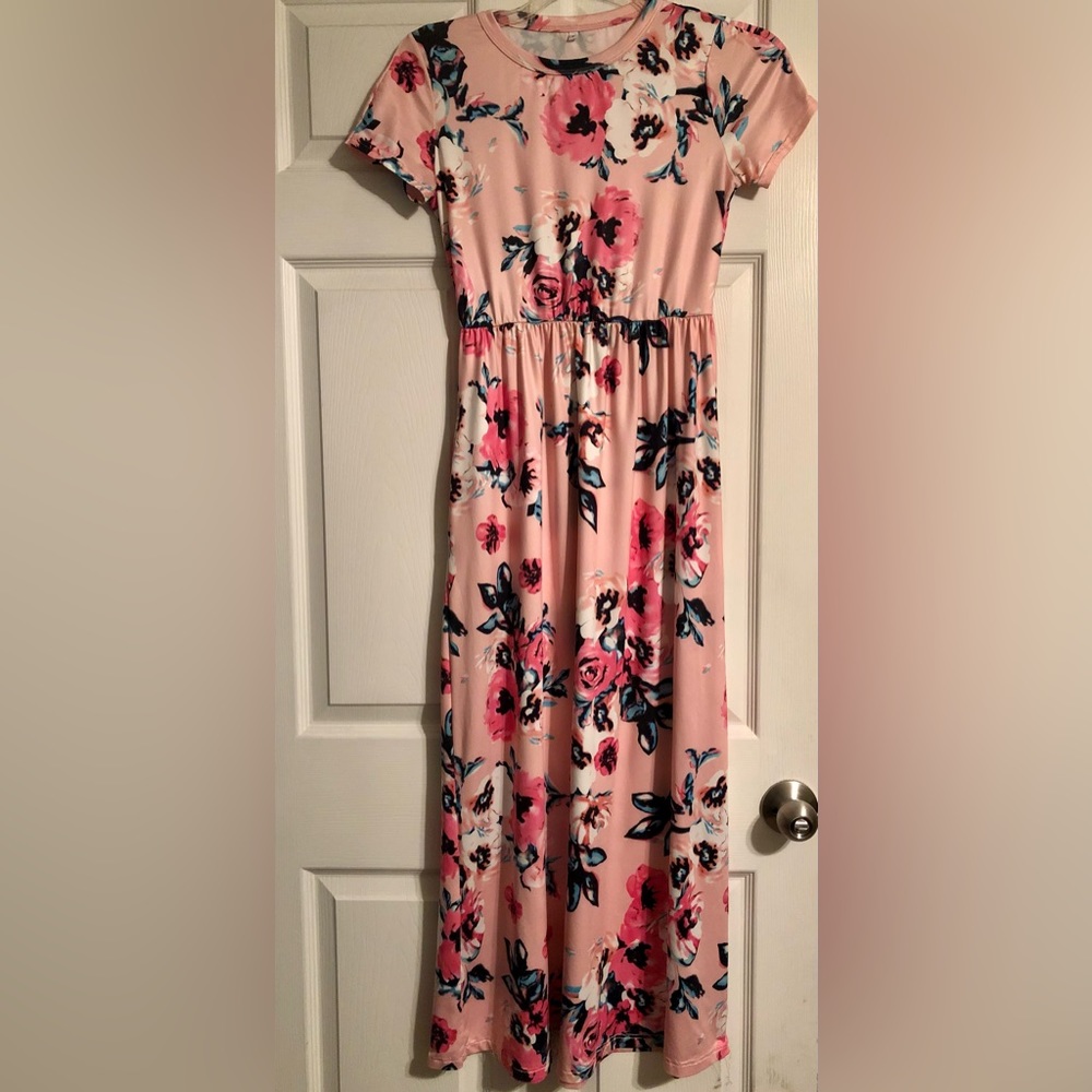 Floral maxi dress
